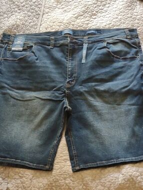 The Foundry Supply Co. Men's Dark Blue Denim Shorts